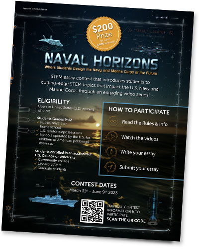 Naval Horizons Flyer 2023